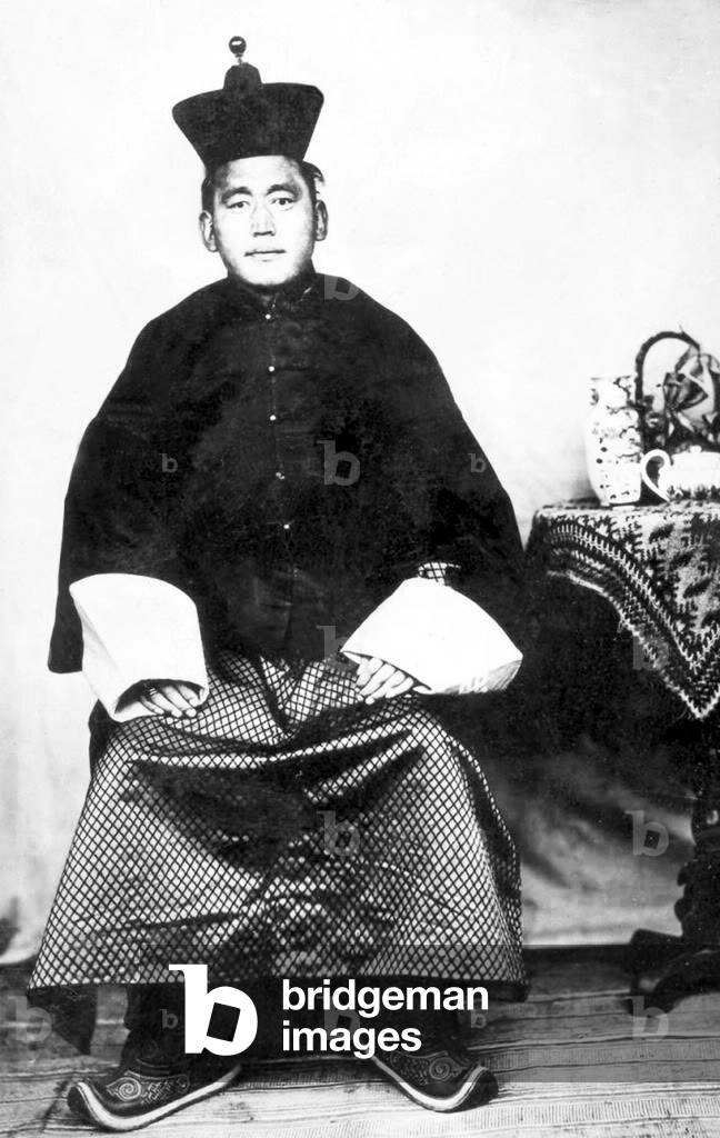 Mongolia: Tseren or Tserenchimed (1869 - 1914), lama and politician, 1913