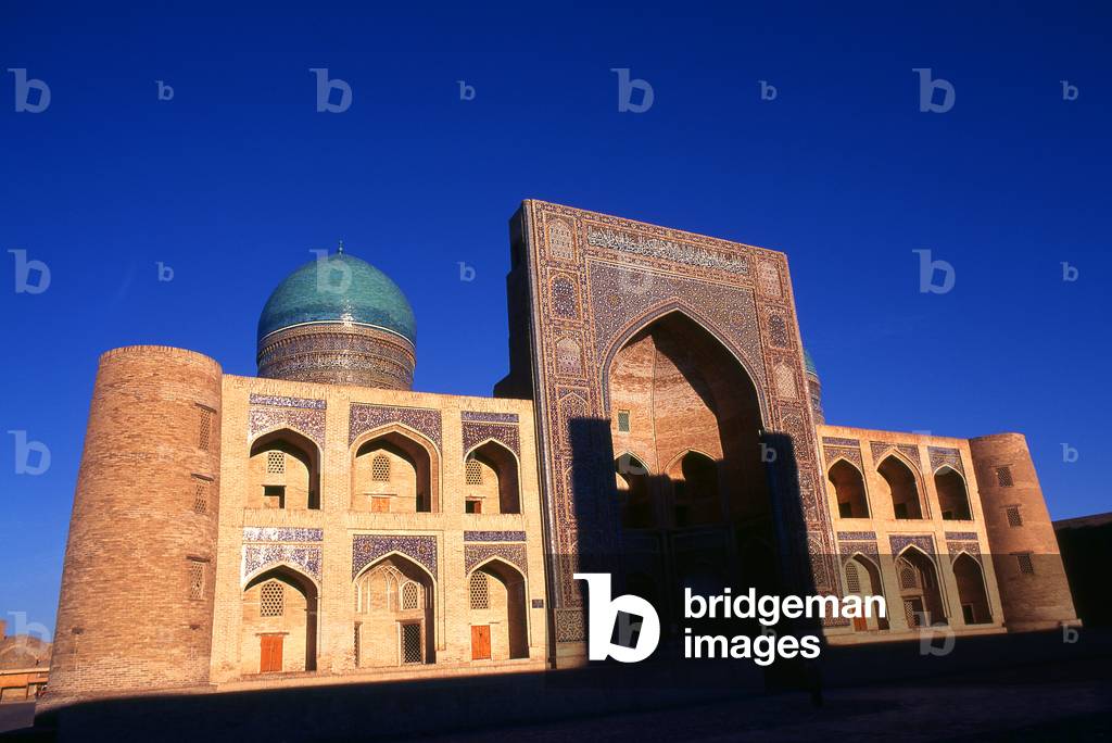 Uzbekistan: The Mir-i-Arab Madrasah, part of the Po-i-Kalyan complex, Bukhara