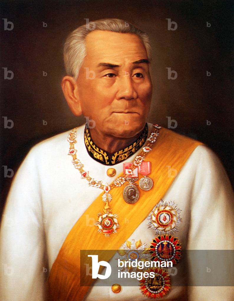 Thailand: Inthanon, Chao (King) of Chiang Mai, 1871-1897. Seventh lord of the Chao Chet Ton Dynasty.