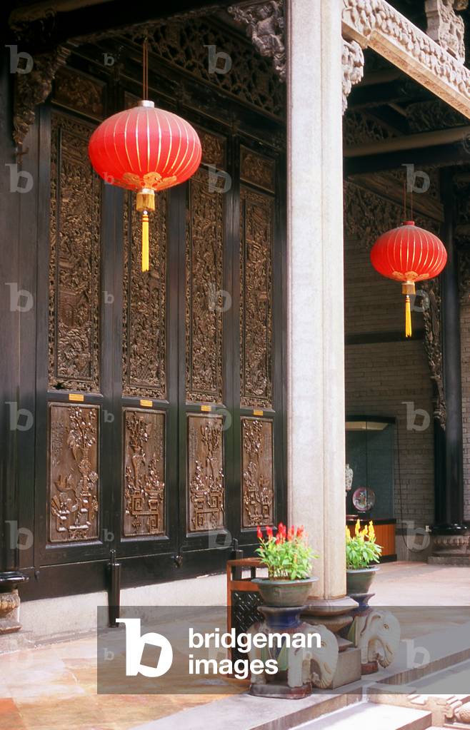 China: Lanterns, Chen Family Temple (Chenjia Si), Guangzhou, Guangdong Province