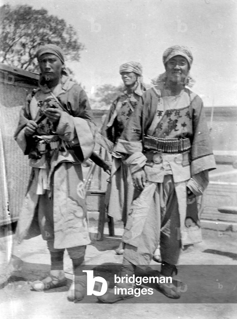 China: Chinese Muslim troops from Gansu serving under General Dong Fuxiang of the Qing Imperial Army; they were also known as the 'Kansu Braves'