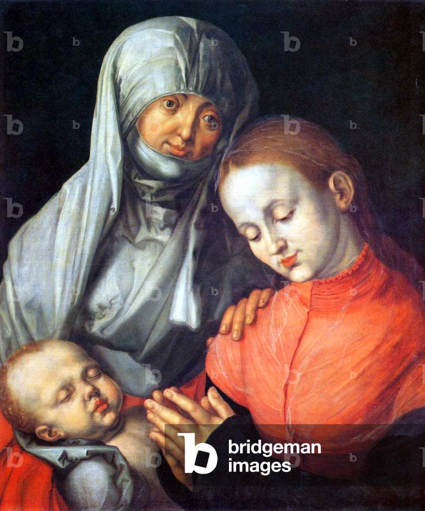 Germany: The Virgin and Child with St Anne, c. 1519, Albrecht Dürer (14711528)