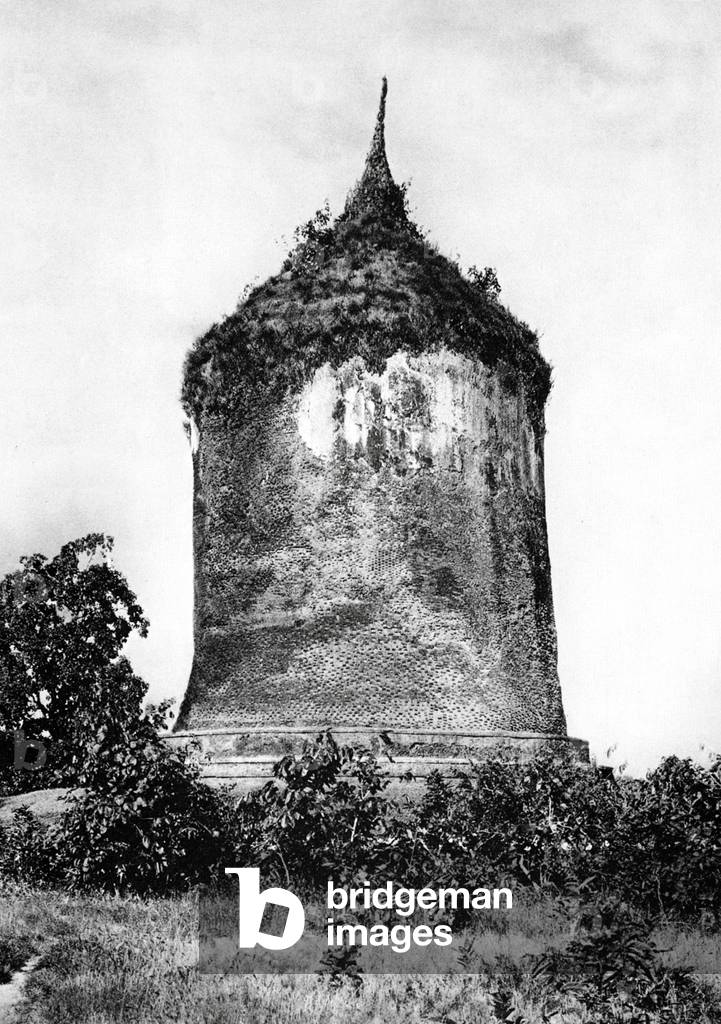 Burma/ Myanmar: Bobogi Pagoda, near Prome, lower Burma, c.1920s.