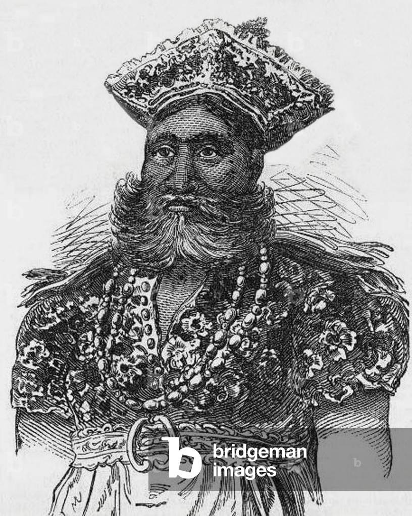 Sri Lanka: Portrait of a Radala, or member of the Kandyan aristocracy, late 19th century.
