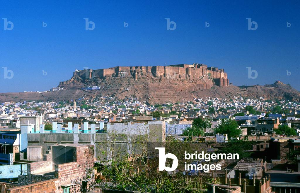 India: Mehrangarh Fort, Jodhpur, Rajasthan