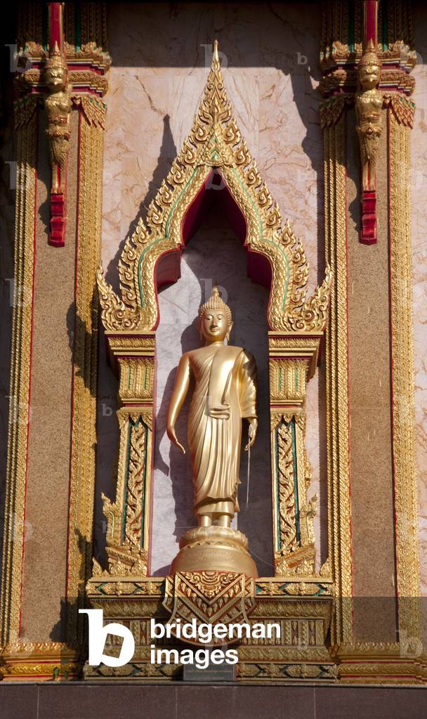 Thailand: Buddha adorning Phramahathat Chedi, Wat Chalong, Phuket