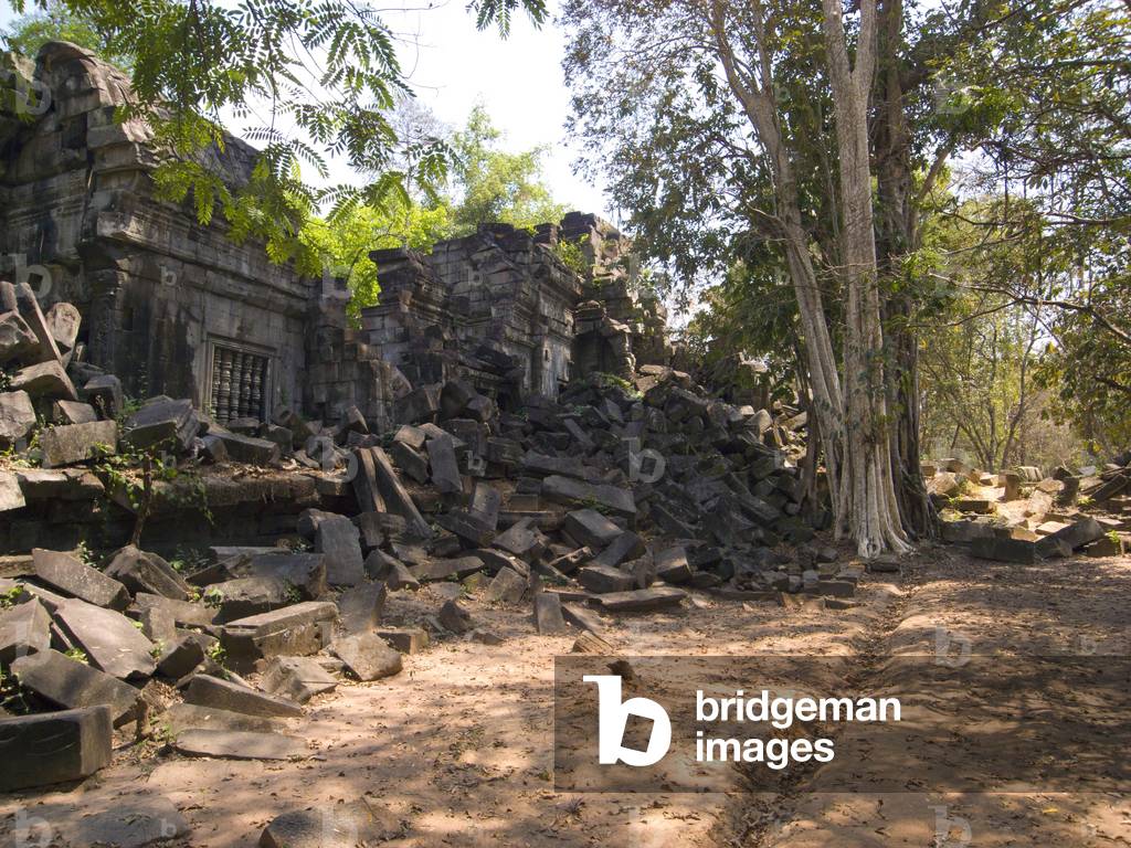 Cambodia: Beng Mealea (12th century Khmer temple), 40km east of the main group of temples at Angkor