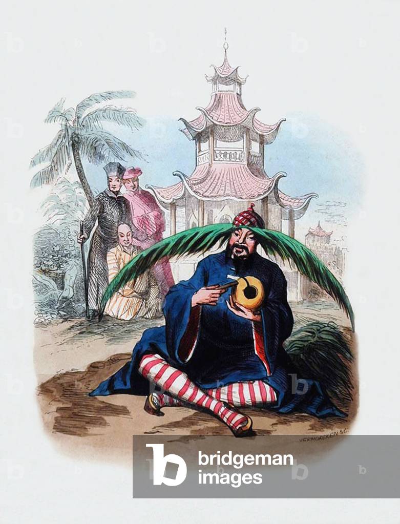 China: Chinese Monks / Bonzes Chinois (1843).