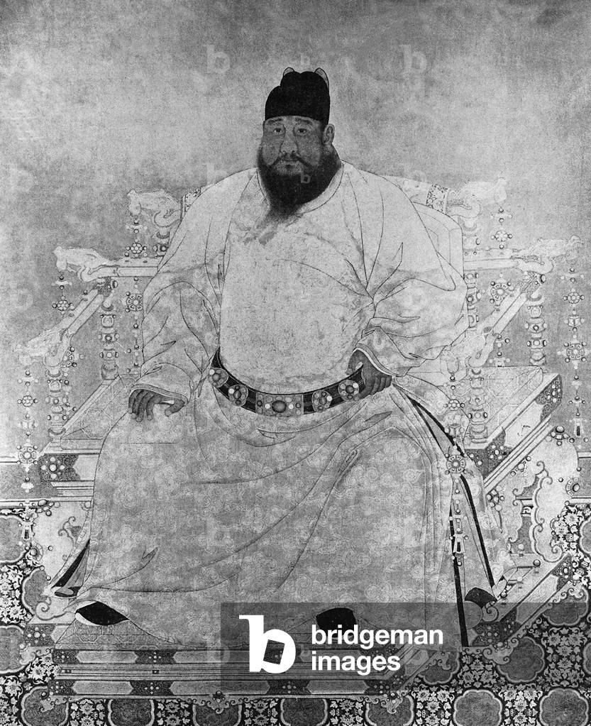 China: Emperor Xuande, 5th ruler of the Ming Dynasty (r. 1425-1435).