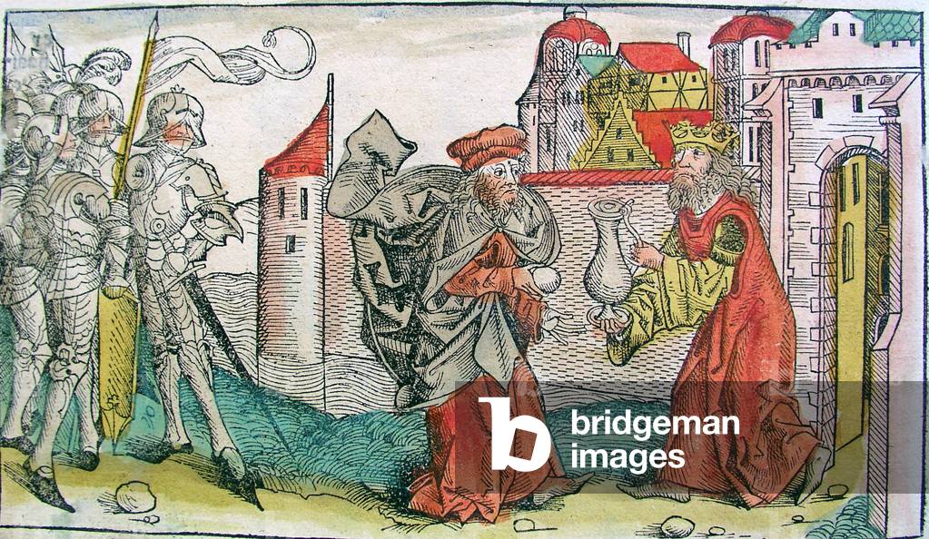 Germany: The Nuremberg Chronicle, Abraham.