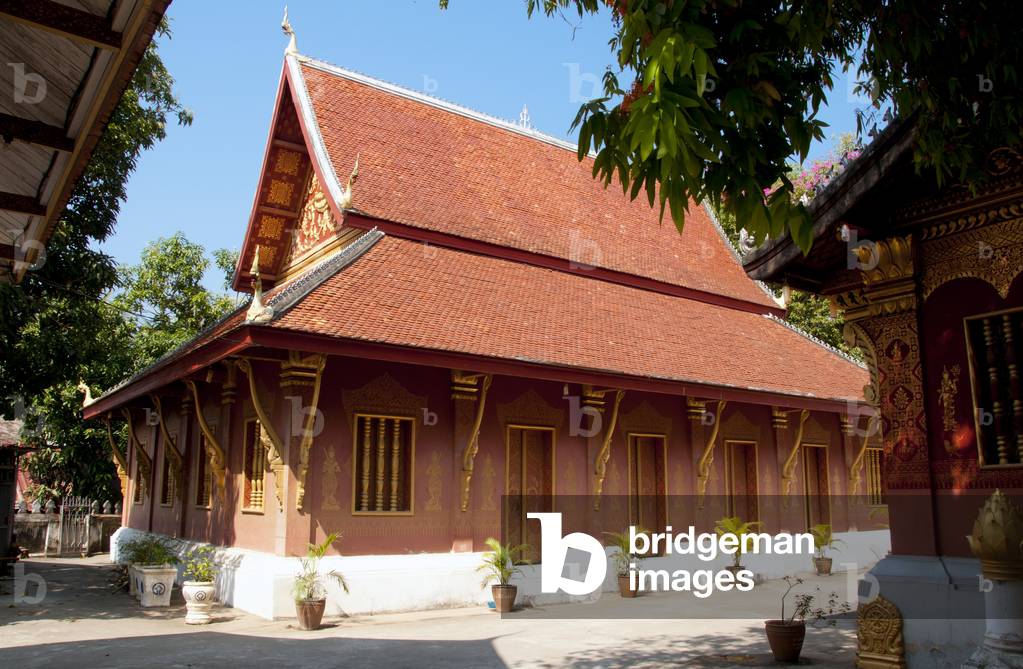 Laos: Wat Sene (Saen), Luang Prabang