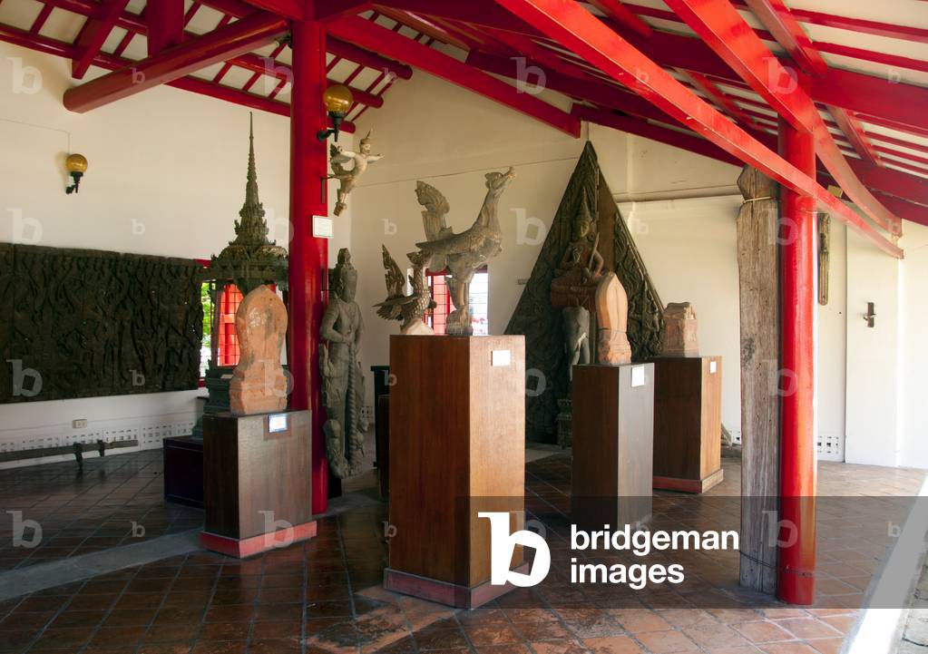 Thailand: Exhibits within the National Museum, Songkhla, Songkhla Province