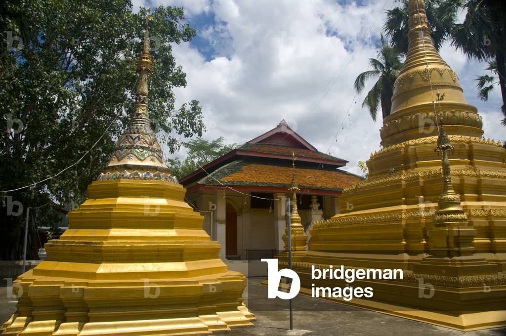 Thailand: The Burmese temple of Wat Sai Mun Myanmar, Chiang Mai