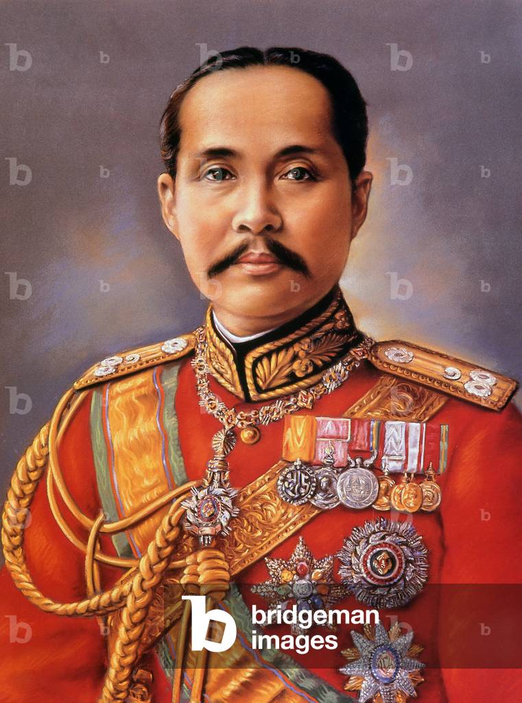 Thailand: King Rama V, Chulalongkorn (1 October 1868 - 23 October 1910), 5th monarch of the Chakri Dynasty.