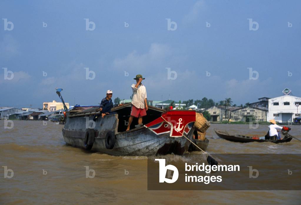 Vietnam: Cai Rang Floating Market, near Can Tho, Mekong Delta