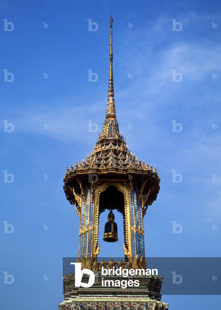 Thailand: The Belfry, south of the ubosot, Wat Phra Kaew (Temple of the Emerald Buddha), Bangkok