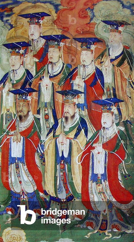 China: The Eight Celestial Emperors in the East, from the Daoist pantheon.
