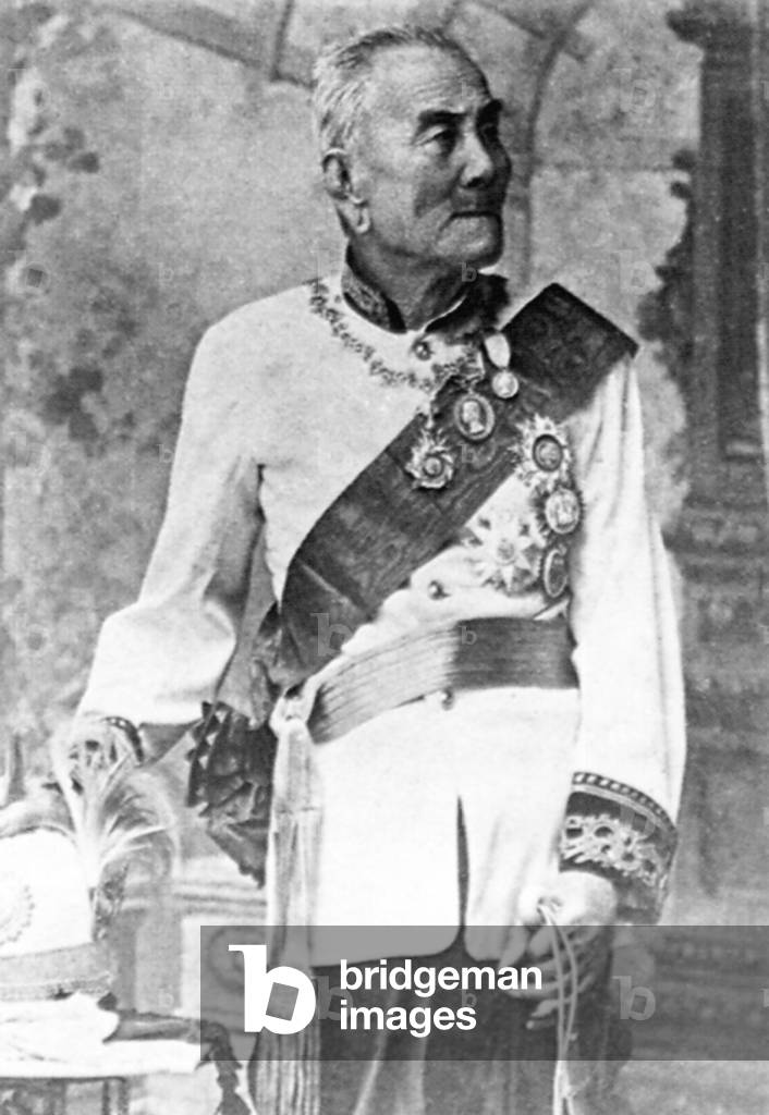 Thailand: Inthanon, Chao (King) of Chiang Mai, 1871-1897. Seventh lord of the Chao Chet Ton Dynasty.