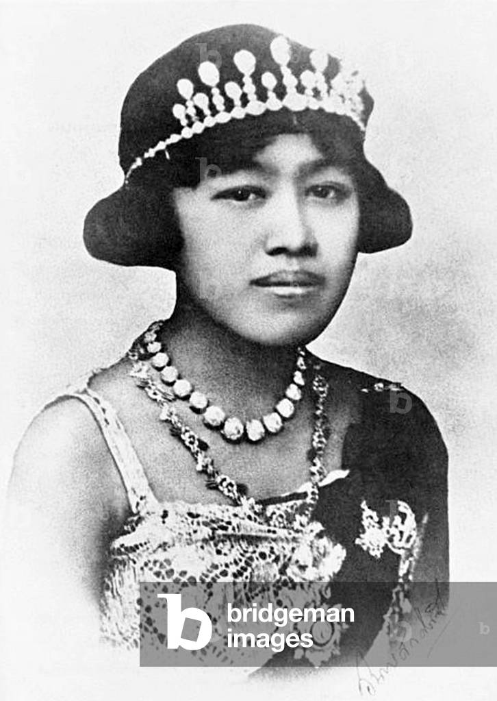 Thailand: Princess Indrasakdi Sachi (1902-1975), January 1922