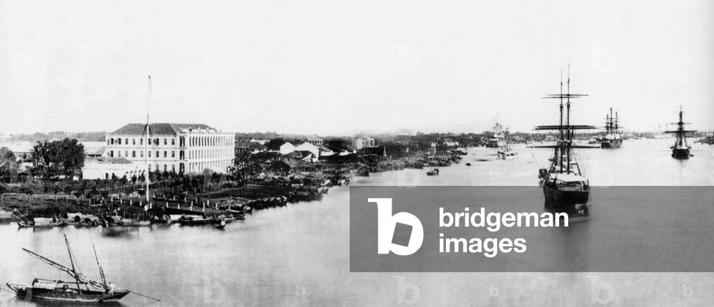 Vietnam: Saigon River, Saigon (early 20th century)
