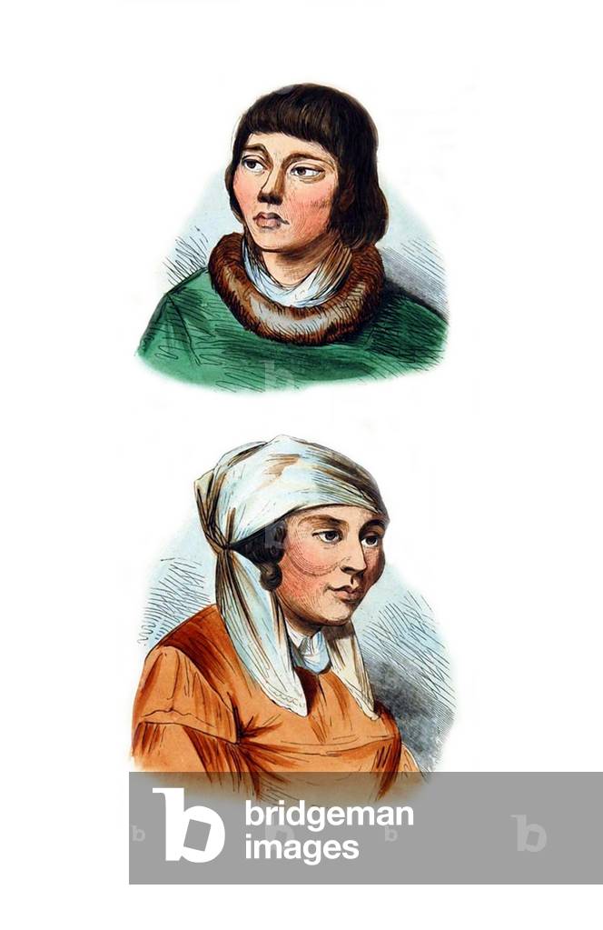 Russia: Koryak Natives of Kamchatka (1843).