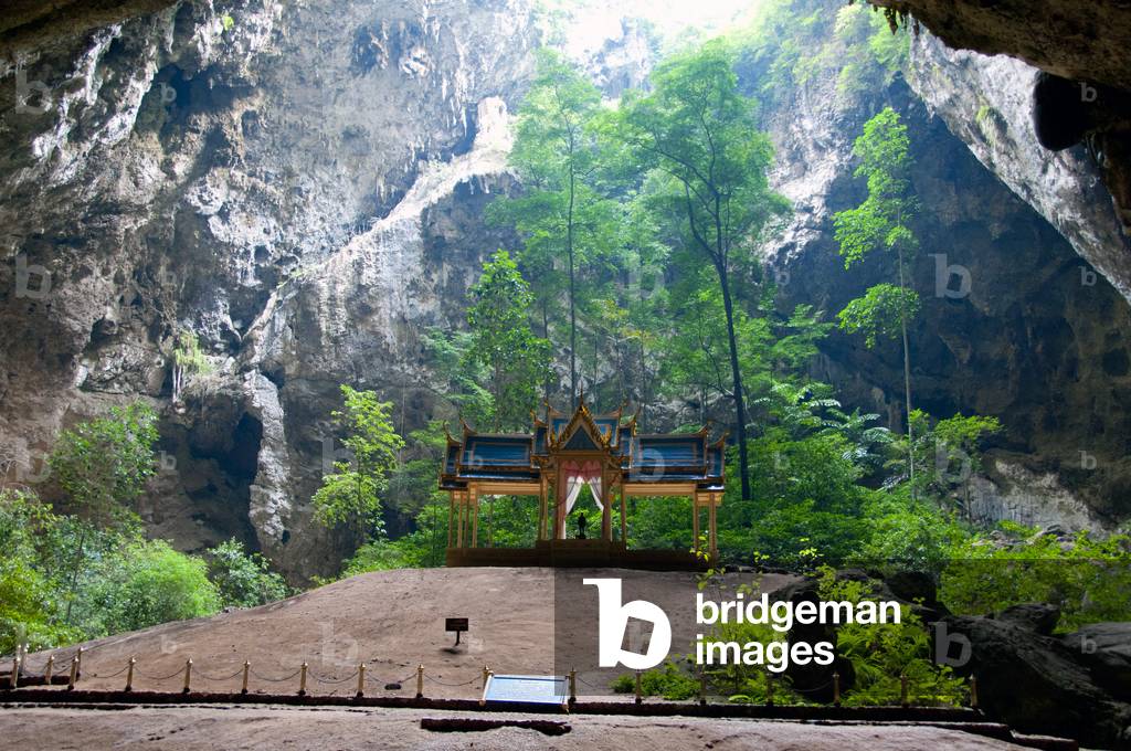 Thailand: King Chulalongkorn's Thai-style pavilion in the Phraya Nakhon Cave, Khao Sam Roi Yot National Park, Prachuap Khiri Khan Province