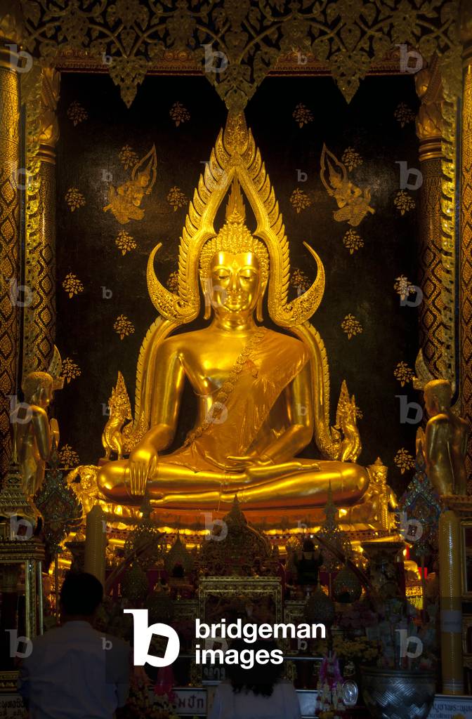 Thailand: The Chinnarat Buddha (Phra Phuttha Chinnarat), Wat Phra Si Ratana Mahathat, Phitsanulok