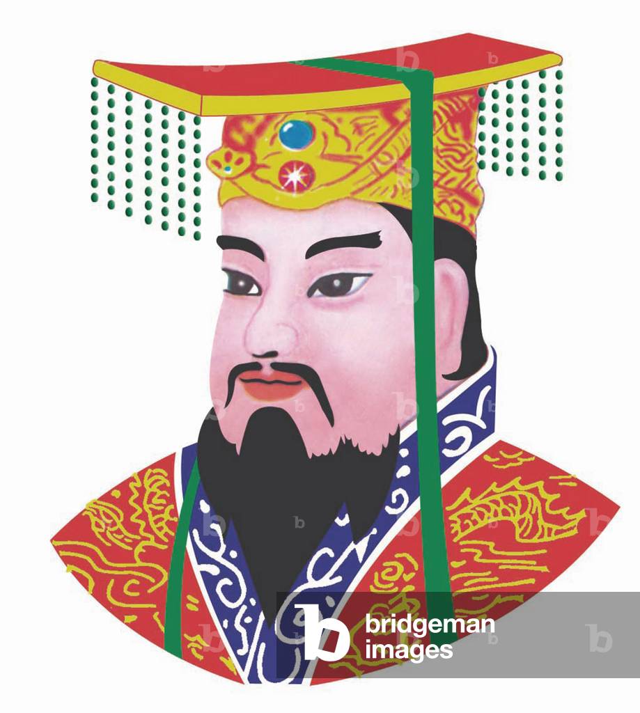 China: Yuhuang Dadi, the 'Jade Emperor', supreme deity of Daoism.