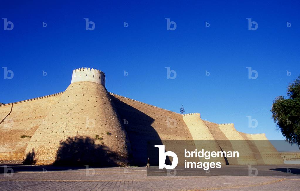Uzbekistan: Entrance to the Ark fortress, Bukhara