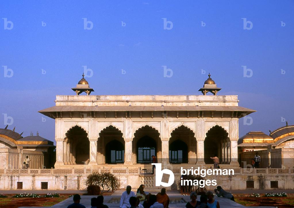 India: Khas Mahal (Marble Pavilion), Agra Fort, Agra, Uttar Pradesh