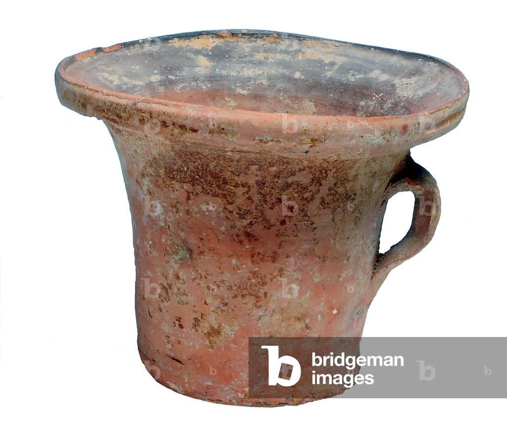 Palestine / Israel: A Roman Terracotta Measuring Modius, 1st century CE