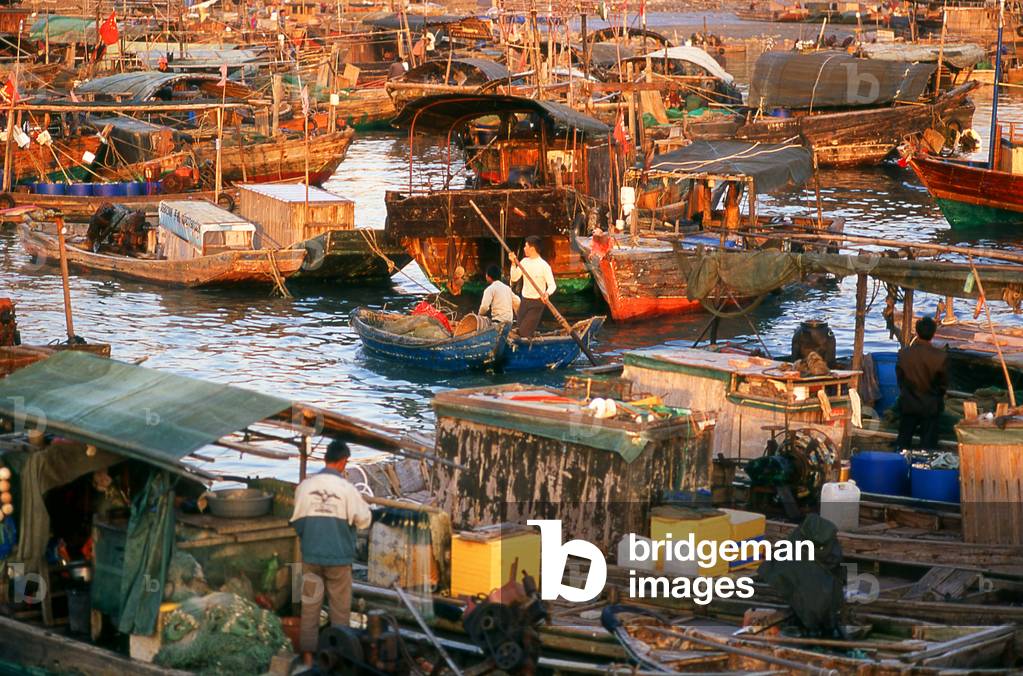 China: Fishing boats near Silver Beach (Beihai Yintan), Beihai, Guangxi Province