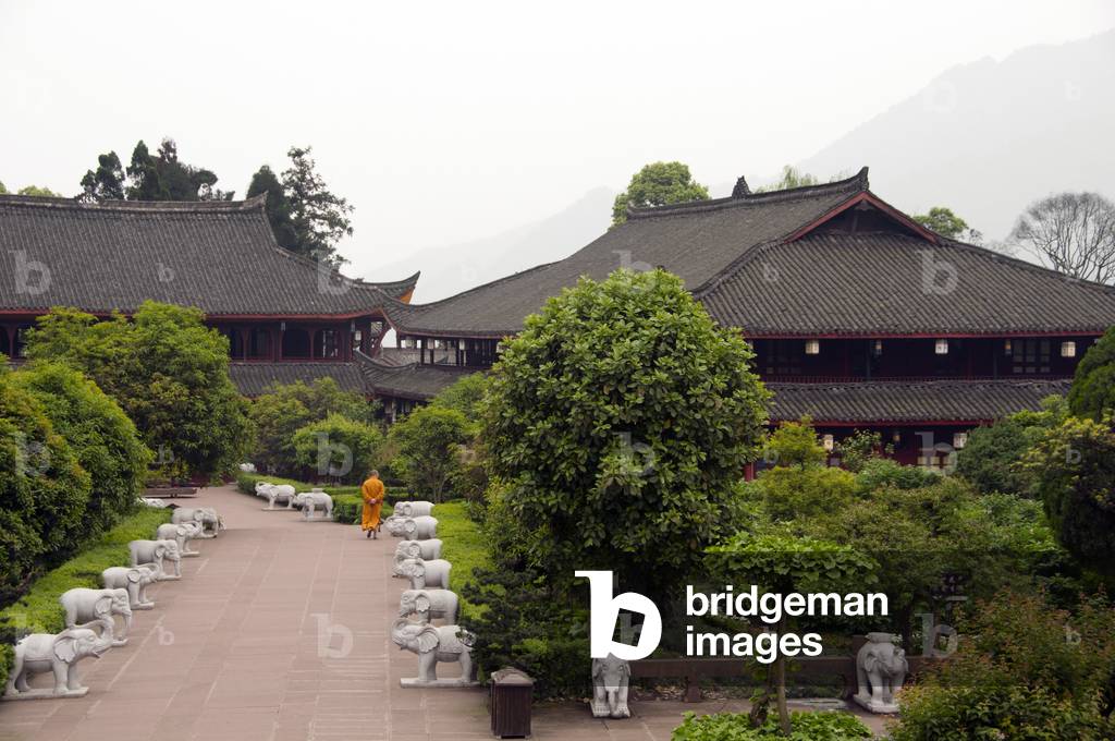 China: Wannian Si (Long Life Monastery), Emeishan (Mount Emei), Sichuan Province