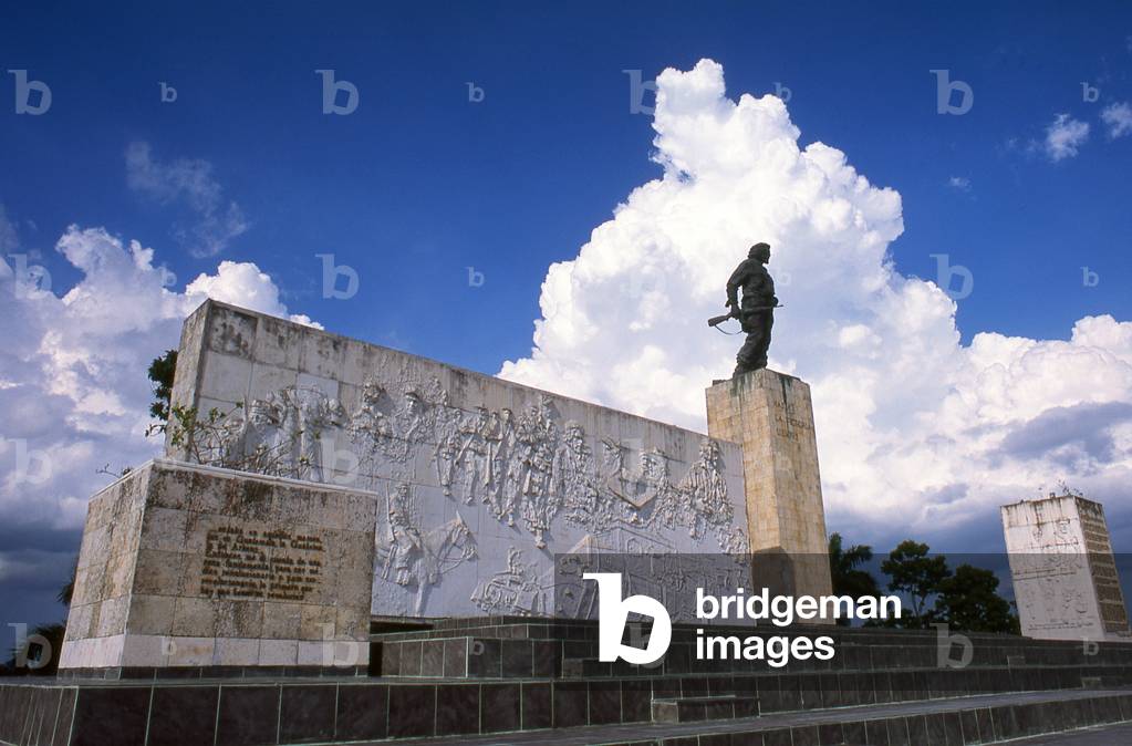 The Che Guevara Mausoleum, Cuba, detail (photo)