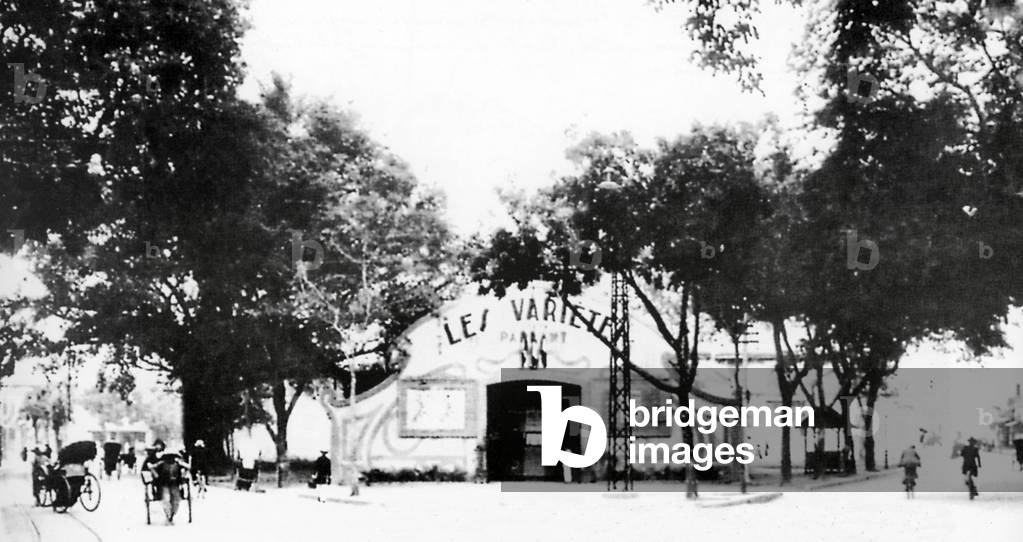 Vietnam: Les Varietes Cinema, Hanoi (early 20th century)