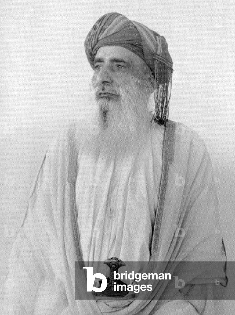 Oman: Ahmed bin Ibrahim al-Busaidi, Minister for Internal Affairs under Sultan Sayyid bin Taimur, (r.1932-1970)
