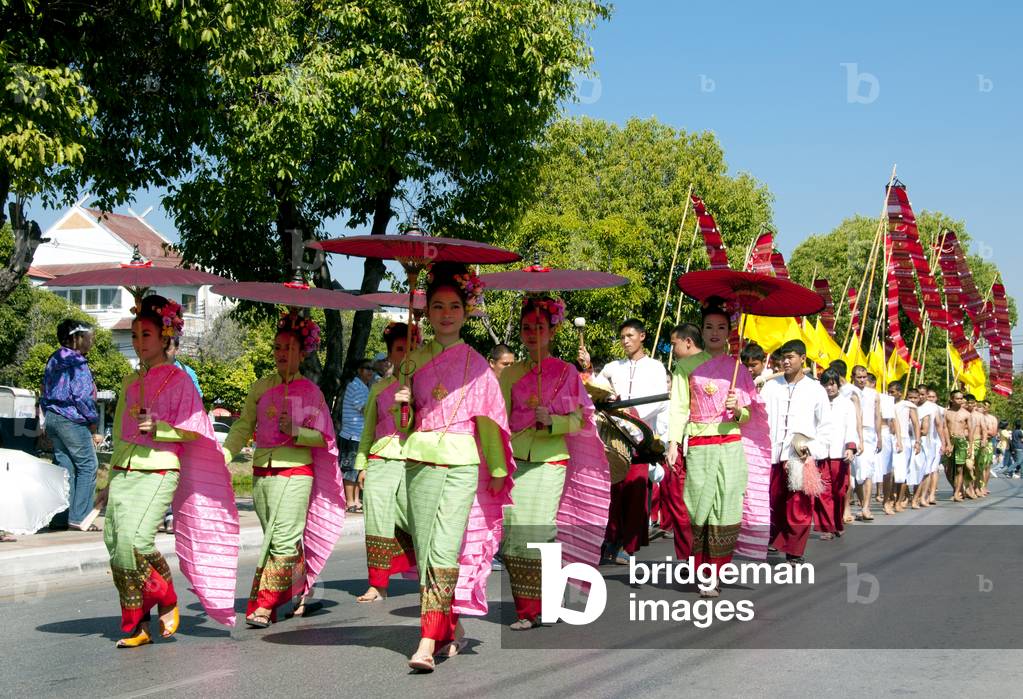 Thailand: Chiang Mai Flower Festival Parade, Chiang Mai, northern Thailand