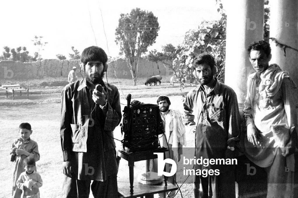 Afghanistan: Mujahiddin communications unit, Kunar Province, 1985
