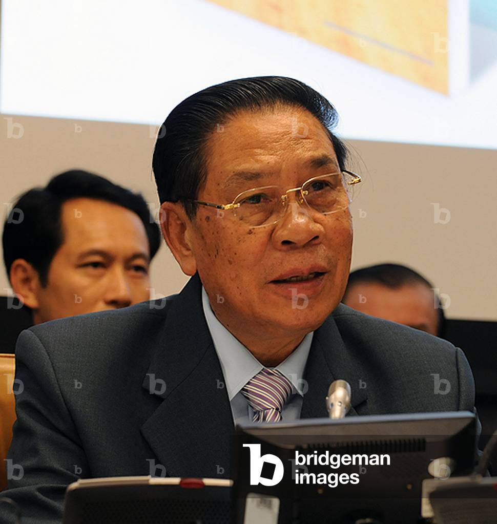 Laos: Choummaly Sayasone, President of the Lao People's Democratic Republic and General Secretary of the Lao People's Revolutionary Party, 2006-present.