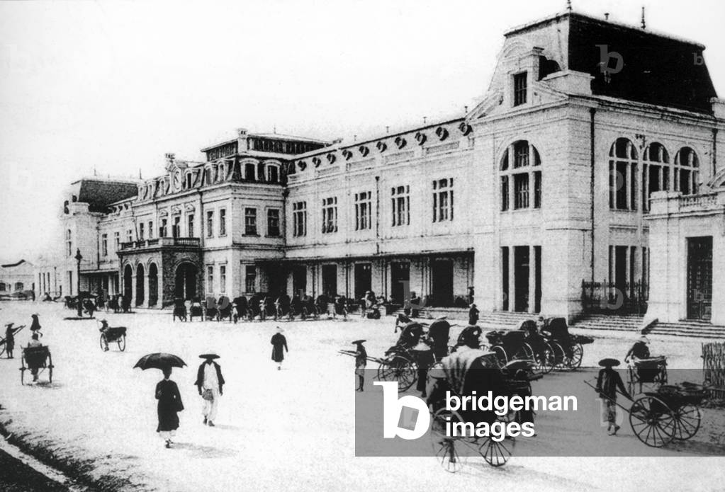 Vietnam: Hang Co Railway Station, Hanoi (early 20th century)
