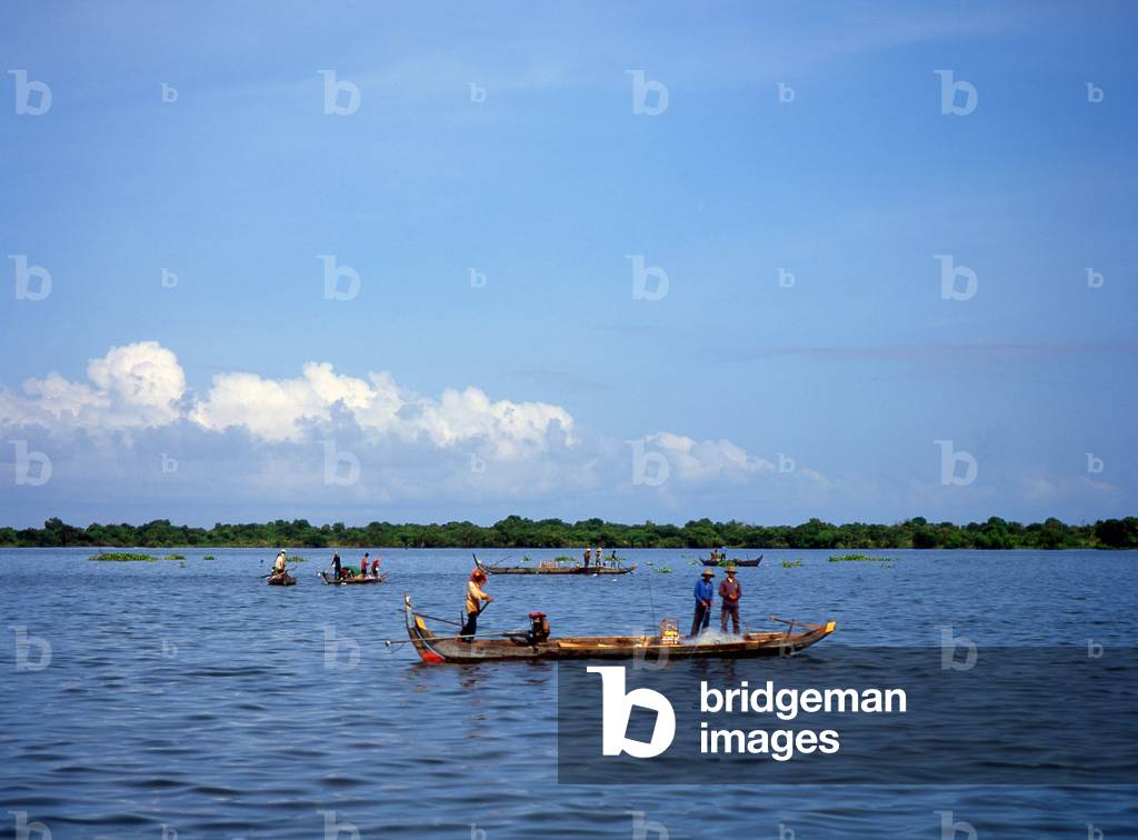 Cambodia: Fishermen on the Great Lake, Tonle Sap