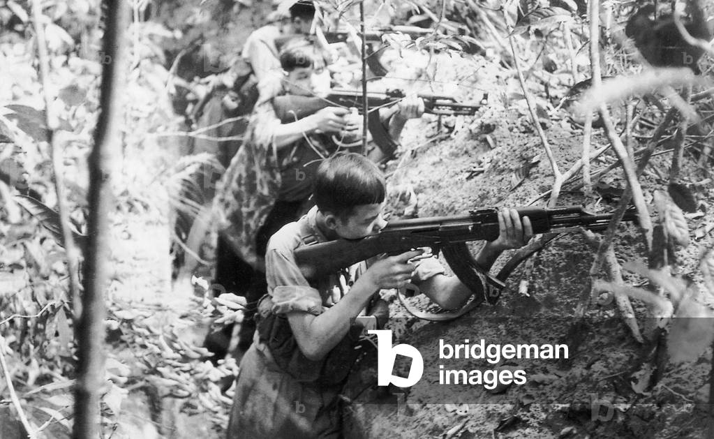 Vietnam: Guerrillas, Cu Chi, South Vietnam, Second Indochina War (Vietnam War) (1968)