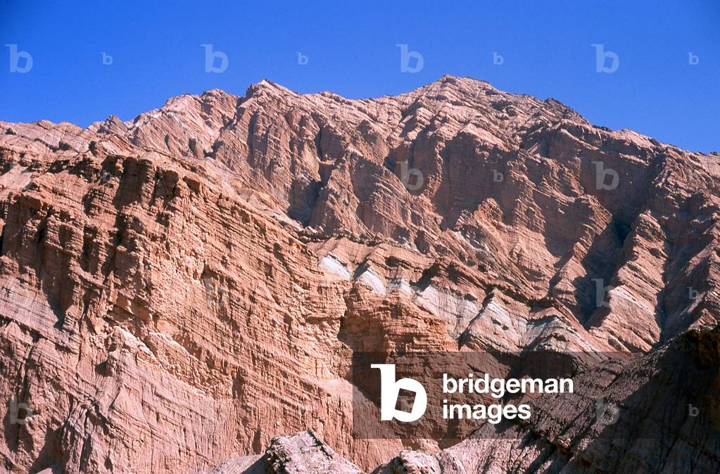China: Yanshui Gou or 'Saltwater Gulley' near Kuqa, Xinjiang Province