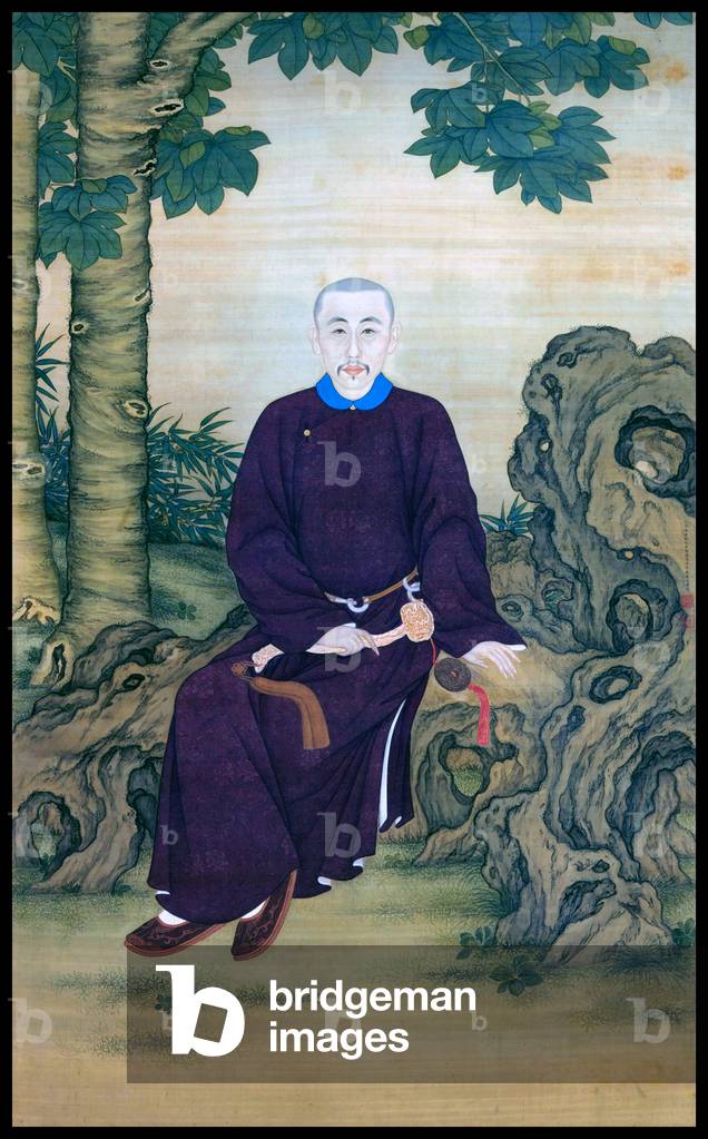 China: Prince Yinli (1697 - 1738), 17th son of the Qing Dynasty Kangxi Emperor