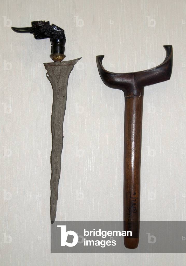 Thailand: Display of kris (daggers), Thaksin Folklore Museum, Songkhla Province