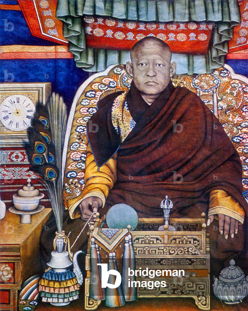 Mongolia: The Eighth Jebtsundamba Khutugtu Bogd Khan, last monarchic ruler of Mongolia.