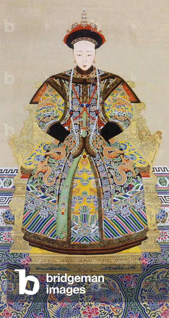 China: Empress Mu Cheng (1757 - 1808), first Empress Consort of the Qing Dynasty Daoguang Emperor
