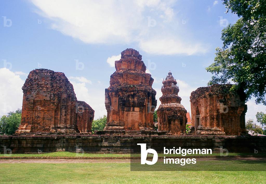 Thailand: The brick prangs of Prasat Sikhoraphum, Surin Province, Northeast Thailand