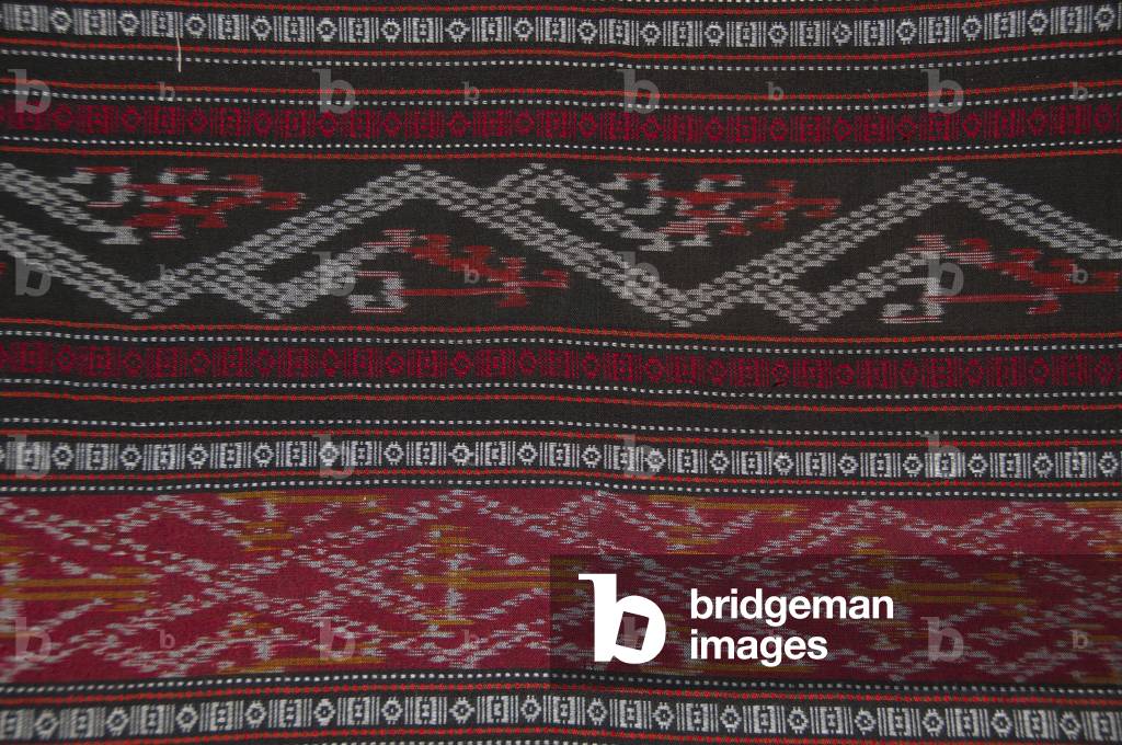 Thailand: Black Tai textile, Ban Na Pa Nat Tai Dam Cultural Village, Loei Province