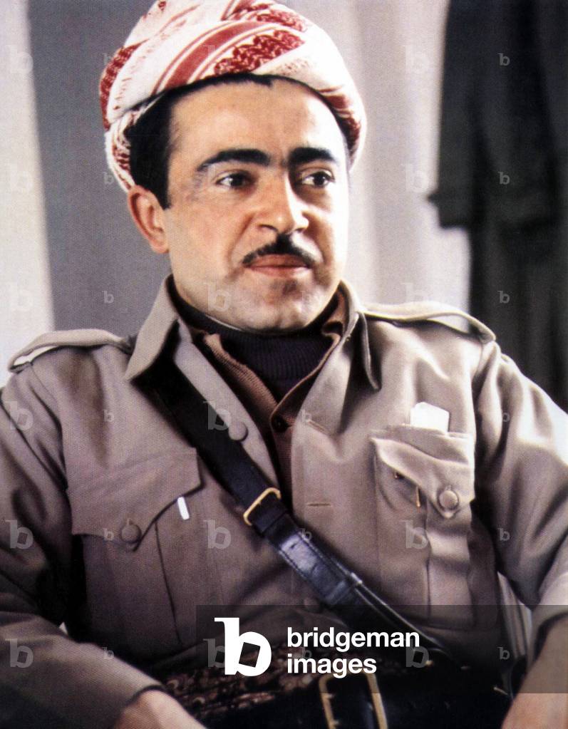 Iraq: The Kurdish politician and diplomat Idris Barzani (1944-1987), c. 1975